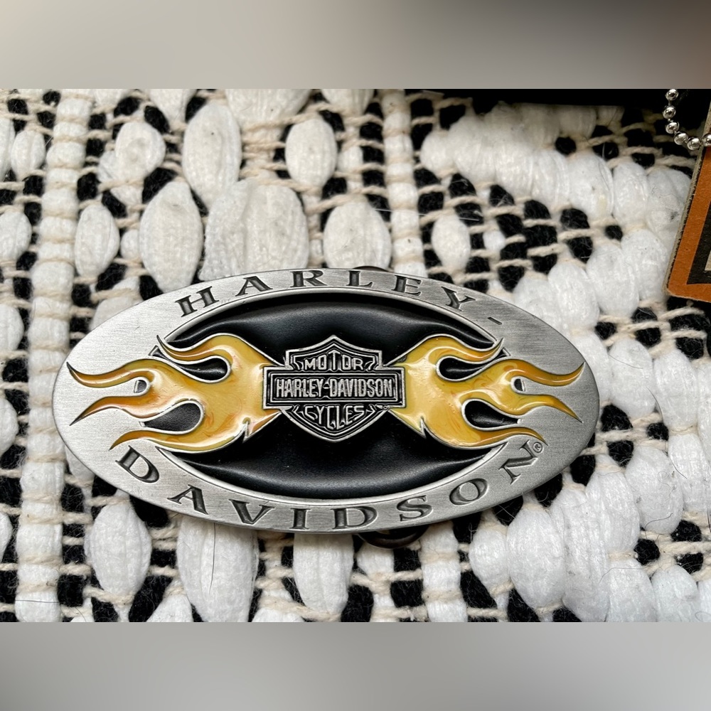 Harley belt new with belt buckle